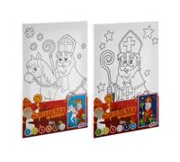 Grafix Sint Canvas Schilderen Op Nummer Grafix Sint Canvas Schilderen Op Nummer