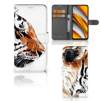 Hoesje Poco F3 | Xiaomi Mi 11i Watercolor Tiger
