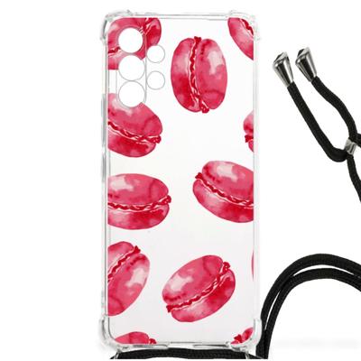 Samsung Galaxy A13 4G Beschermhoes Pink Macarons Samsung Galaxy A13 4G Beschermhoes Pink Macarons