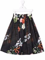 Wolf & Rita jupe Winter Lady imprimée - Noir