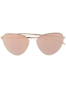 Mykita Mykita X Maison Margiela cat eye sunglasses - Or