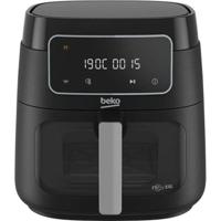 Multifunctionele heteluchtfriteuse - BEKO - FRL3374B - 1900 W - 7,6 L voor 2 kg friet - LCD touchscreen - Zwart