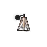 Wever Ducre Wiro Cone 1.0 Wandlamp - Zwart - thumbnail