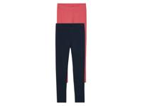 pepperts! 2 kinder leggings (Navy/koraal, 146/152)