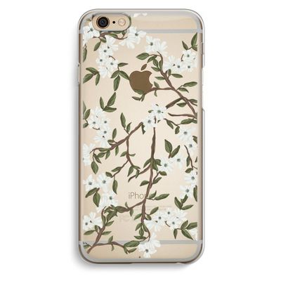 Blossoming spring: iPhone 6 / 6S Transparant Hoesje