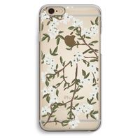 Blossoming spring: iPhone 6 / 6S Transparant Hoesje