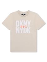 Dkny Kids t-shirt à logo inversé - Tons neutres