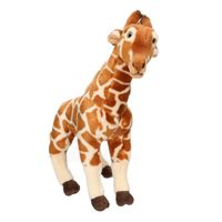 Pluche giraffe knuffel 41 cm speelgoed   -