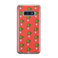Mini cactus: Samsung Galaxy S10e Transparant Hoesje