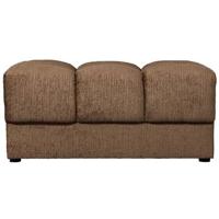 WOOOD Second Date Hocker - Structure Velvet - Brass