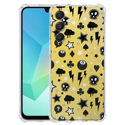 TPU Telefoonhoesje Samsung Galaxy A17 - Punk Yellow schokabsorberende backcover