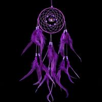 Creatieve hand-geweven ambachten Dream Catcher huis auto muur opknoping decoratie (paars)