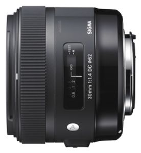 Sigma 30mm F1.4 DC HSM | Art SLR Standaardlens Zwart