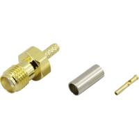 TRU COMPONENTS 93038c5 1386724 SMA-connector Bus, recht 50 Ω 1 stuk(s)