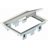 GES6M-2 10U  - Installation box for underfloor duct GES6M-2 10U - thumbnail