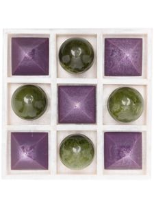 Jonathan Adler lot tic-tac-toe Mustique - Violet