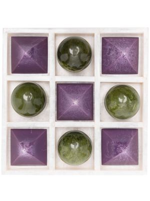 Jonathan Adler jeu Como tic-tac-toe - Violet