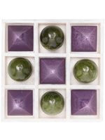 Jonathan Adler lot tic-tac-toe Mustique - Violet - thumbnail