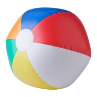 Impression Strandbal - opblaasbaar - zwembad speelgoed - gekleurd - D26 cm