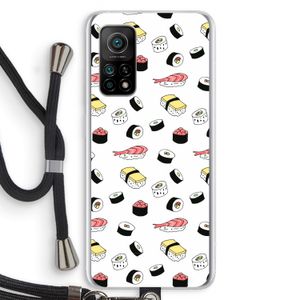 Sushi time: Xiaomi Mi 10T 5G Transparant Hoesje met koord