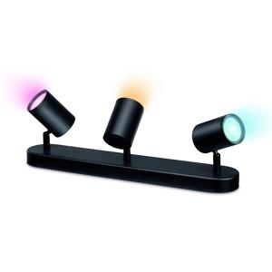 Philips Lighting IMAGEO WiZ Spots 3x5W B 22-65K RGB 871951455197800 LED-plafondlamp LED 15 W Zwart