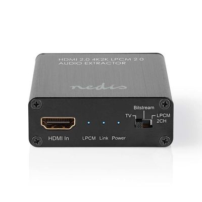 Nedis HDMI-Extractor naar HDMI & audio
