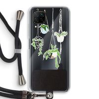 Hang In There: Huawei P40 Lite Transparant Hoesje met koord