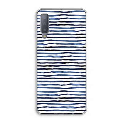 Verrassende lijnen: Samsung Galaxy A7 (2018) Transparant Hoesje
