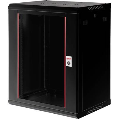 Roline 26.21.0286 19inch-wandkast (b x h x d) 600 x 779 x 450 mm 15 HE Zwart (RAL 9005)