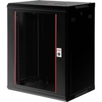 Roline 26.21.0286 19inch-wandkast (b x h x d) 600 x 779 x 450 mm 15 HE Zwart (RAL 9005)