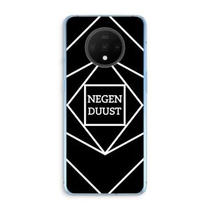 Negenduust geometrisch: OnePlus 7T Transparant Hoesje