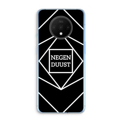 Negenduust geometrisch: OnePlus 7T Transparant Hoesje