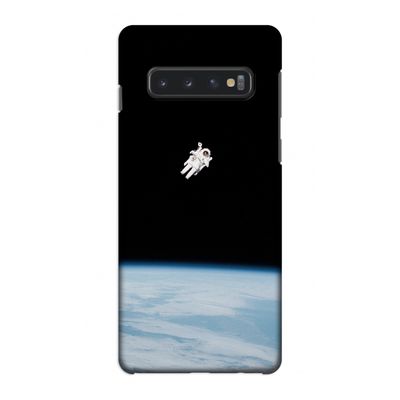 Alone in Space: Samsung Galaxy S10 4G Volledig Geprint Hoesje
