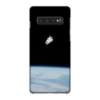 Alone in Space: Samsung Galaxy S10 4G Volledig Geprint Hoesje