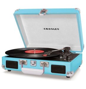 Crosley Cruiser Plus Platenspeler Met Bluetooth In/Uit - Turquoise