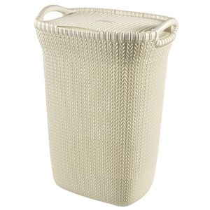 Curver Knit wasmand 57 l Rechthoekig Kunststof Beige