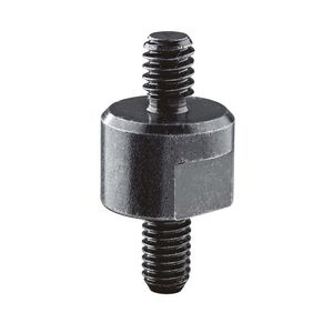 K&M 23721-100-25 Verloopnippel M6 naar 1/4 inch
