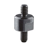 K&M 23721-100-25 Verloopnippel M6 naar 1/4 inch