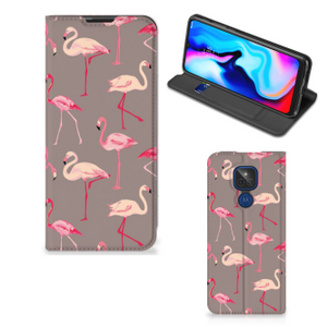 Motorola Moto G9 Play Hoesje maken Flamingo