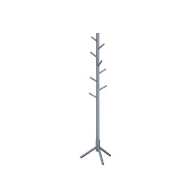 Kapstok van massief hout in de vorm van een boom, Grijs / 1