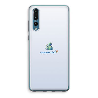 MSN: Huawei P20 Pro Transparant Hoesje