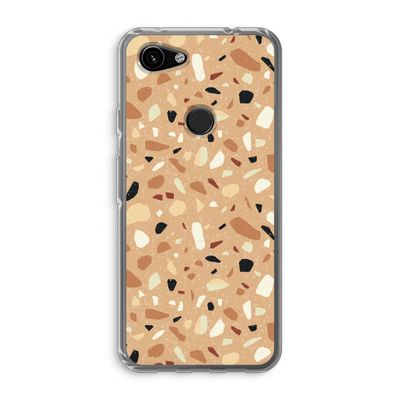 Terrazzo N°17: Google Pixel 3a Transparant Hoesje