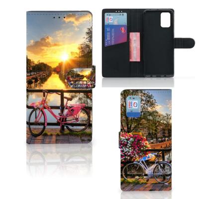 Samsung Galaxy A02s | M02s | Flip Cover | Amsterdamse Grachten Samsung Galaxy A02s | M02s | Flip Cover | Amsterdamse Grachten