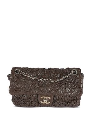 CHANEL Pre-Owned sac porté épaule Astrakhan (2007) - Marron