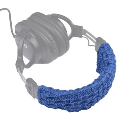 Gebreide hoofdtelefoon stofdichte beschermhoes voor beats Studio2/ATH-MSR7/Sennheiser (blauw)