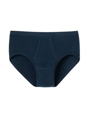 Schiesser - Original Feinripp - Sport-Slip - navy, Maat:2XL