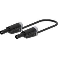 Electro PJP 2712-IEC-CD1-50N Meetsnoer Bananenstekker 50 cm Zwart 1 stuk(s)