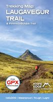 Wandelkaart Laugavegur Trail and Fimmvorduhals Trail | Knife Edge Outdoor - thumbnail