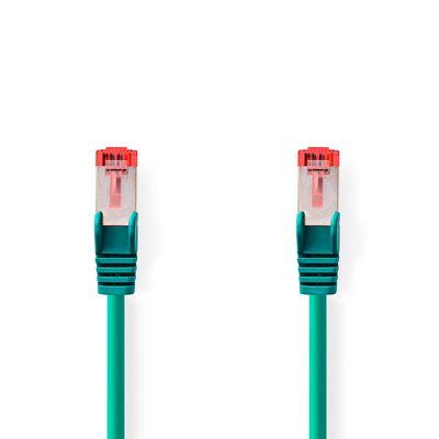 Nedis CAT6-kabel | RJ45 Male naar RJ45 Male | S/FTP | 7.50 m | Groen | 1 stuks - CCGP85221GN75 CCGP85221GN75