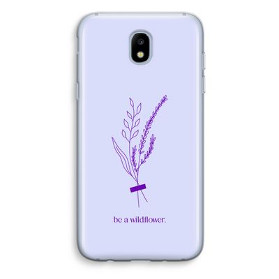Be a wildflower: Samsung Galaxy J5 (2017) Transparant Hoesje